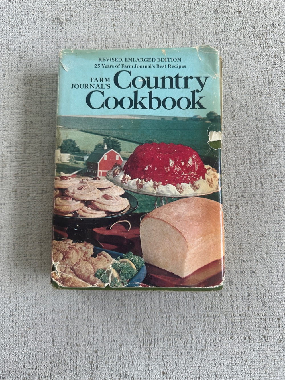 Vintage 1972 Farm Journals Country Cookbook Revised & Enlarged Edition